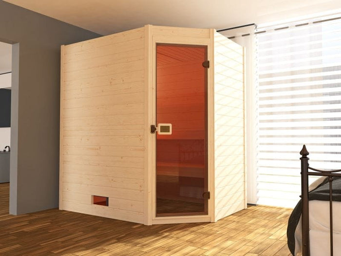 Weka Massivholzsauna Valida Eck 1 GT
