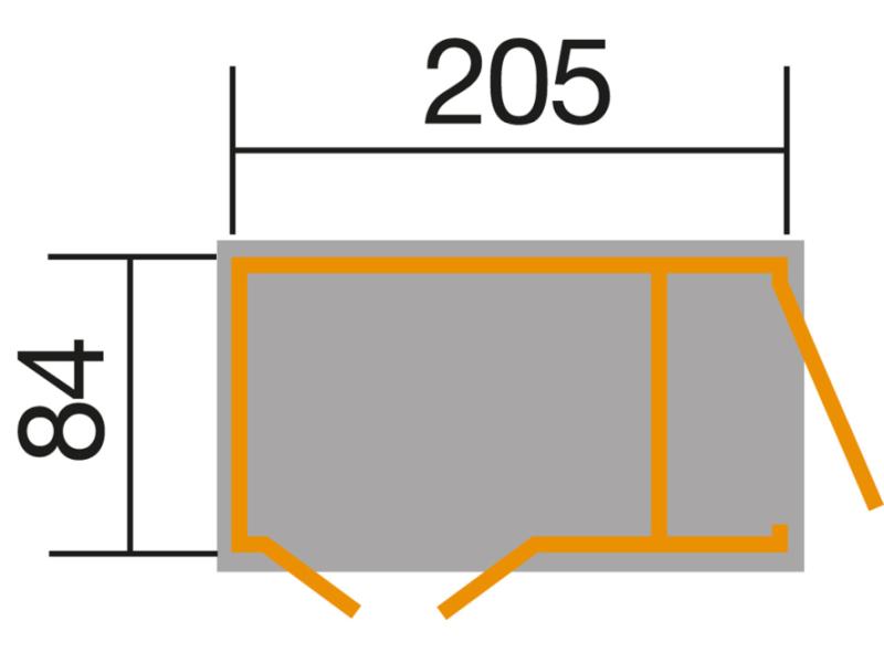 Weka Multibox anthrazit 21 mm