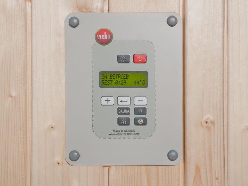 Weka Ofenset 8 - 9,0 kW BioAktiv Ofen, ext. Steuerung, Steinen