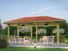 Weka Pavillon Gartenoase 651 B Größe 1 Sparset