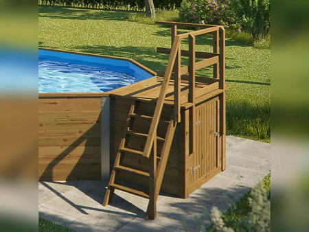 Weka Pool 593 B Gr. 1 "Alles dabei"-Sparset inkl. Technik Sandfilteranlage