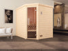 Weka Premium-Massivholzsauna 45 mm Turku 2 GT