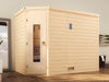 Weka Premium-Massivholzsauna 45 mm Turku 3 HT