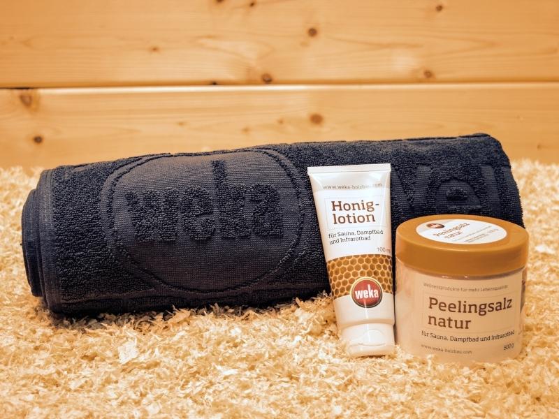 Weka Sauna Geschenk Set Verwöhn dich