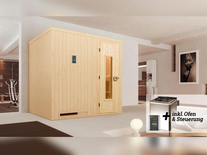 Weka Sauna Halmstad Gr.2 inkl. 7,5 kW BioS