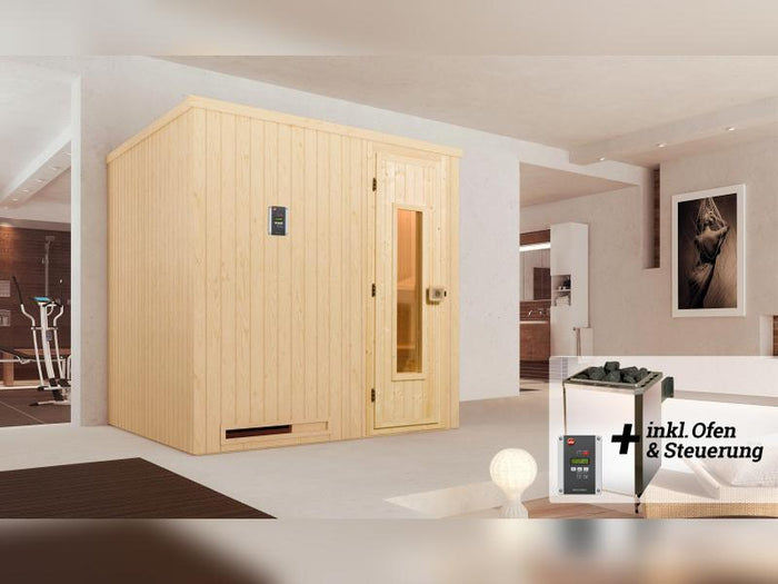 Weka Sauna Halmstad Gr.2 inkl. 7,5 kW OS