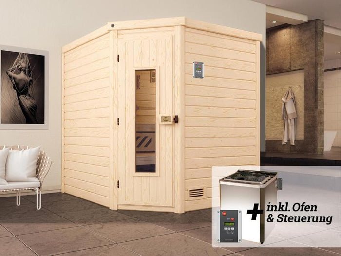 Weka Sauna Turku Gr. 2 inkl. 7,5 kW BioS