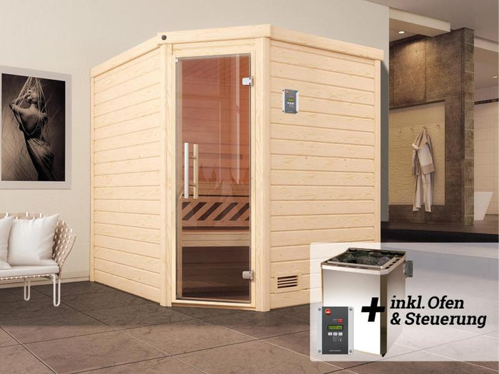 Weka Sauna Turku Gr. 2 inkl. 7,5 kW BioS