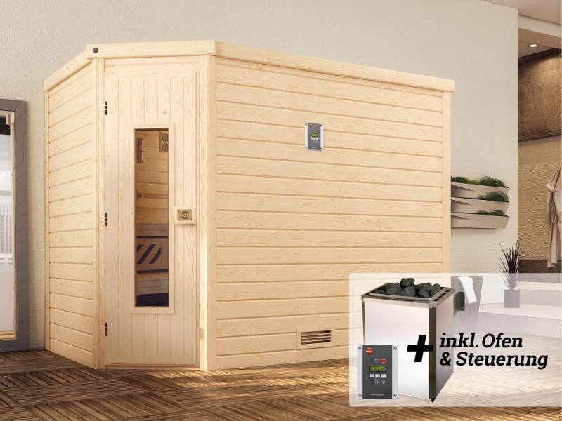 Weka Sauna Turku Gr. 3 inkl. 7,5 kW OS