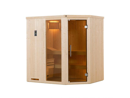 Weka Sauna Varberg Gr. 1 inkl. 7,5 kW OS