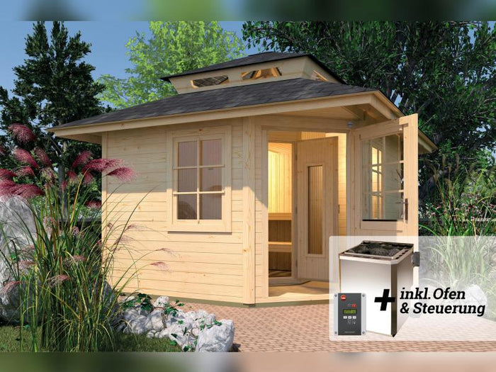 Weka Saunahaus Kurikka inkl. 7,5 kW BioS