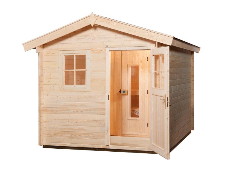 Weka Saunahaus Mikkeli inkl. 9 kW Kompakt Ofen