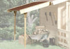 Weka Schleppdach 19 mm 80 x 200 cm natur