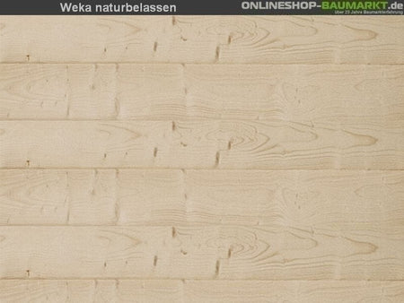 Weka Seitenwand für Gartenhaus 126/172 und 225 Anbau 300 cm