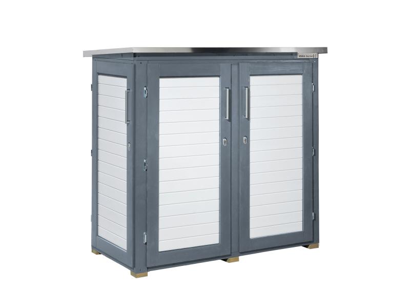 Weka Terrassenschrank Garten [Q] Teras grau