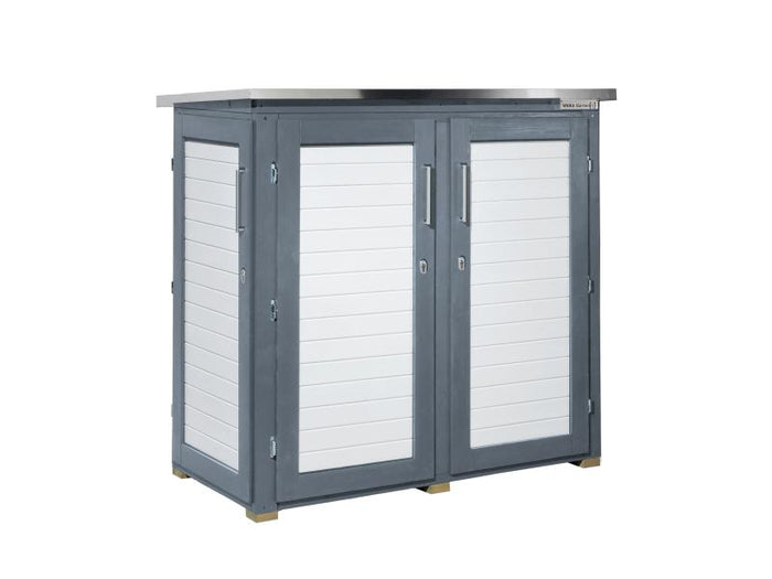 Weka Terrassenschrank Garten [Q] Teras grau