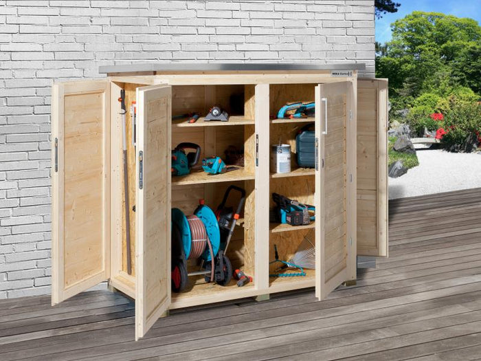 Weka Terrassenschrank Garten [Q] Teras natur