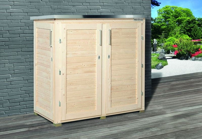 Weka Terrassenschrank Garten [Q] Teras natur