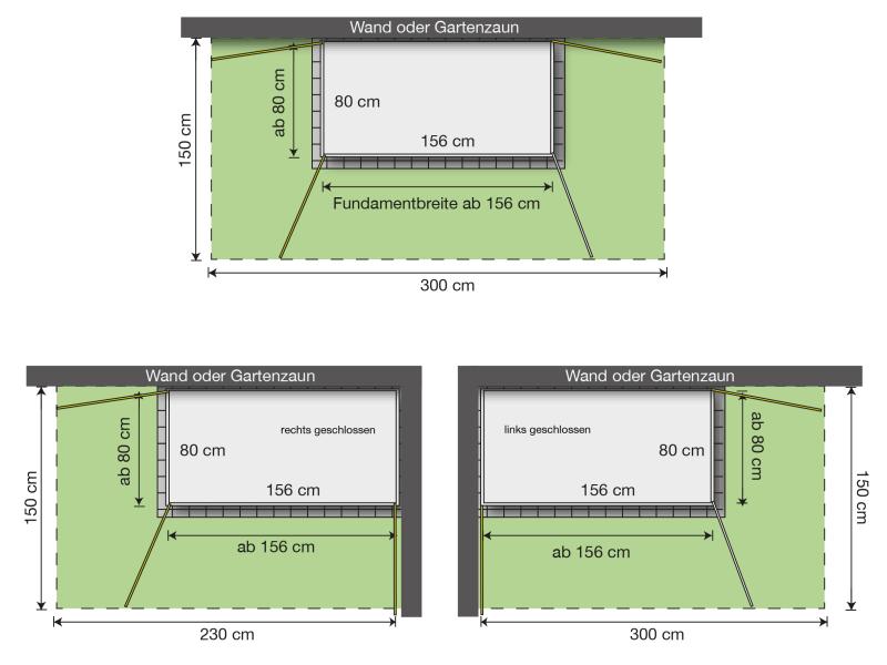 Weka Terrassenschrank Garten [Q] Teras anthrazit