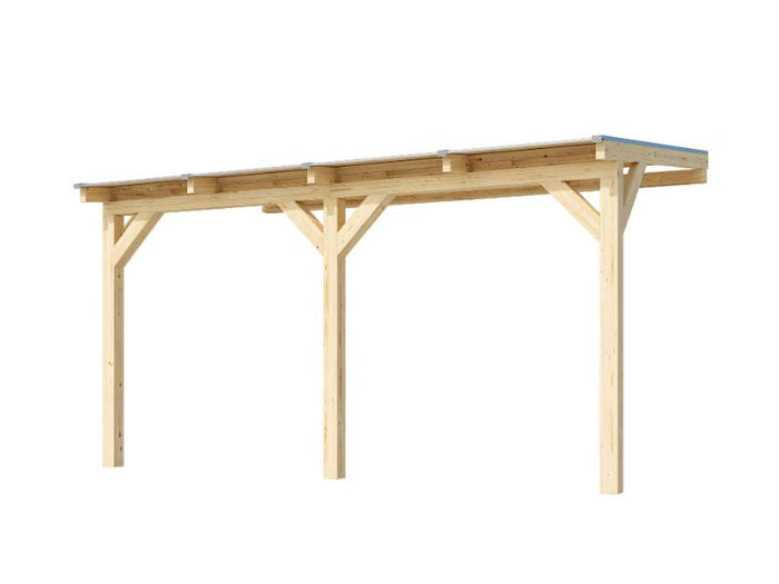 Weka Terrassenüberdachung 672 Größe 2