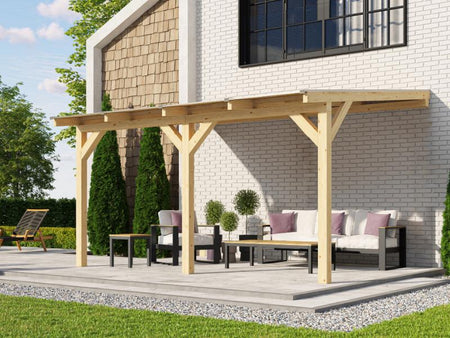 Weka Terrassenüberdachung 672 Größe 3