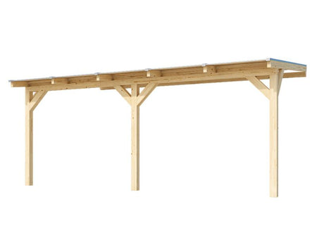 Weka Terrassenüberdachung 672 Größe 4