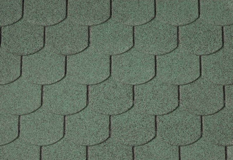 Wolff Dachschindeln Biberschwanz grün 13 Pakete