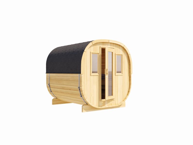Wolff Finnhaus Cube Saunafass 230 Art 2 Bausatz Typ 3