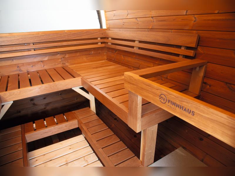 Wolff Finnhaus Cube Saunafass 230 Thermoholz Art 2 Bausatz Typ 1