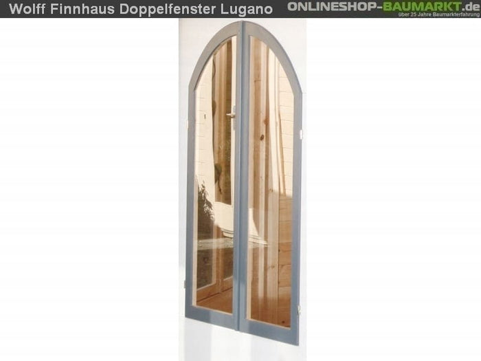 Wolff Finnhaus Doppelfenster geschlossen für Lugano 3 Stück