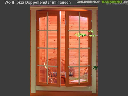Wolff Finnhaus Doppelfenster im Tausch für Ibiza A