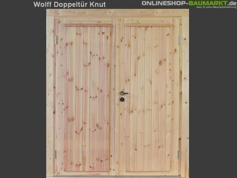 Wolff Finnhaus Doppeltür Knut XL 70