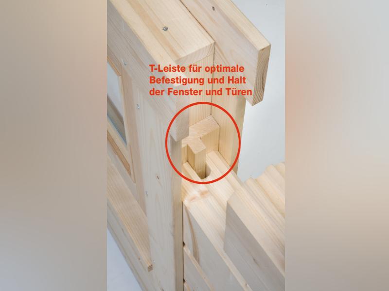 Wolff Finnhaus Ferienhaus Sauerland 70-B mit Schlafboden