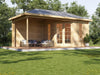 Wolff Finnhaus Gartenhaus Grete 5828, 28 mm