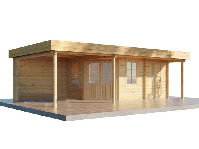 Wolff Finnhaus Gartenhaus Gunda 7238, 40 mm