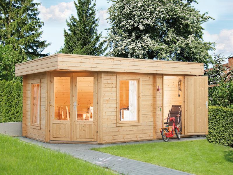 Wolff Finnhaus Gartenhaus Maja 40-B/2-Raum