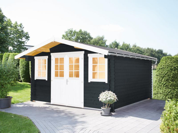 Wolff Finnhaus Gartenhaus Rotterdam Klassik anthrazit