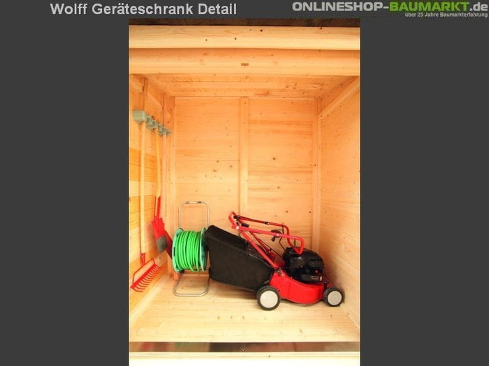 Wolff Finnhaus Geräteschrank 20 - A natur