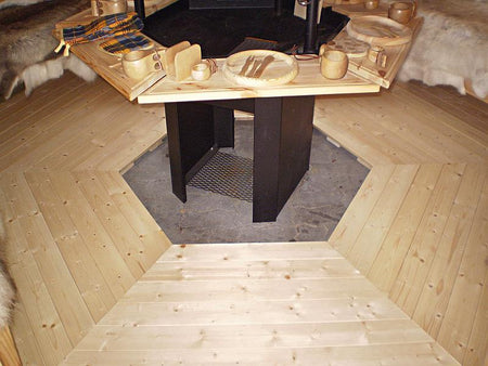 Wolff Finnhaus Grillkota 9 de luxe Grundset