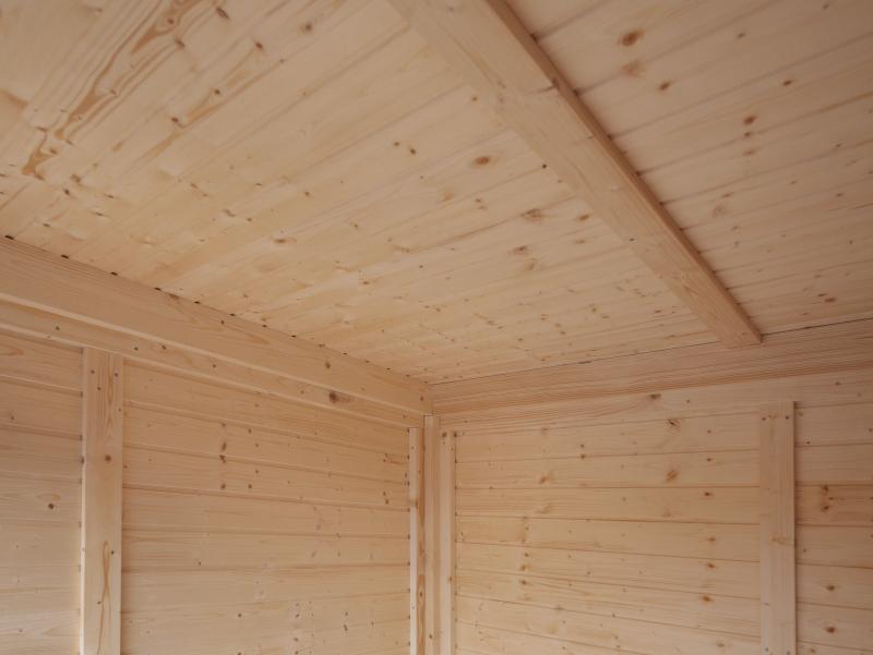 Wolff Finnhaus Pultdachhaus Finn Cube 4x3 Typ 3 ISO, Anthrazit
