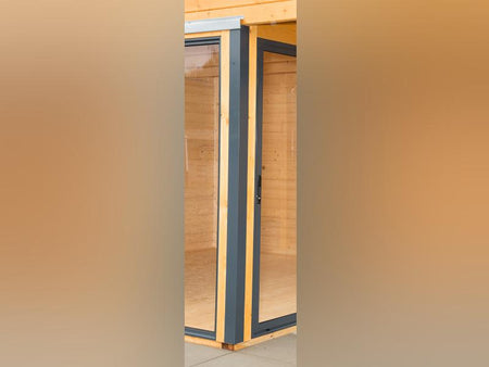 Wolff Finnhaus Pultdachhaus Studio 44-B, anthrazit