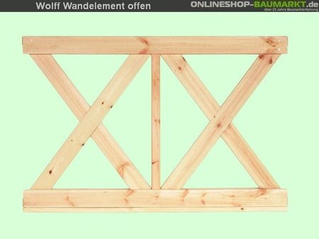 Wolff Finnhaus Wandelement X klein Kreta 8