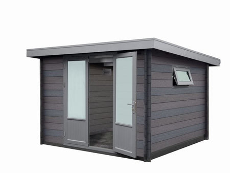 Wolff Finnhaus WPC-Haus Trend C grau