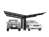 Ximax Aluminium Carport Linea Typ 80 Y-Ausführung Schwarz