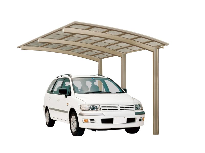 Ximax Aluminium Carport Portoforte Typ 110 Sonderbreite XS Edelstahl-Look